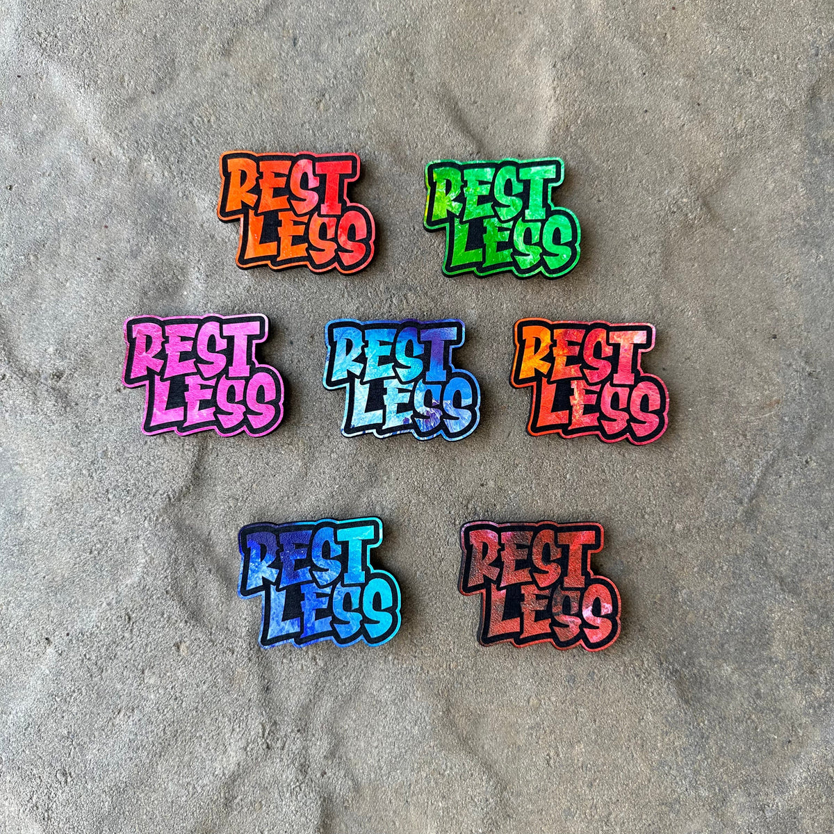 Painted Leather Rest Less – STATION707