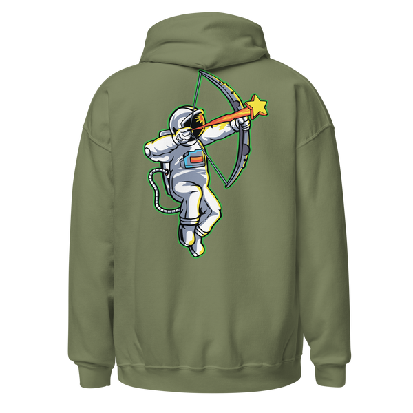 LA + Archer Back Print Hoodie