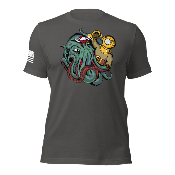 Kraken vs Diver T-Shirt