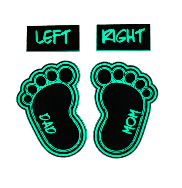 Personalized GITD Baby Foot Patch