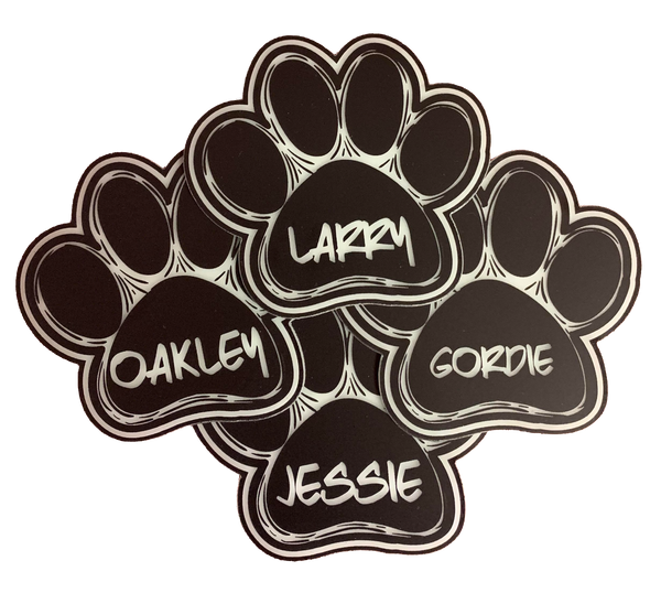 Personalized GITD Dog Paw Patch