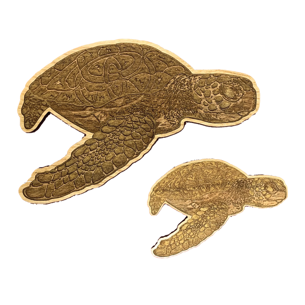 Wooden Honu Set