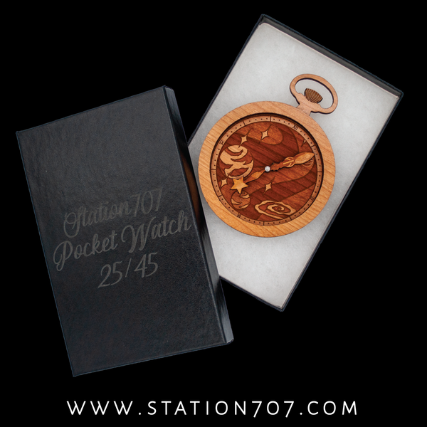 Artisan Pocket Watch with Gift Box