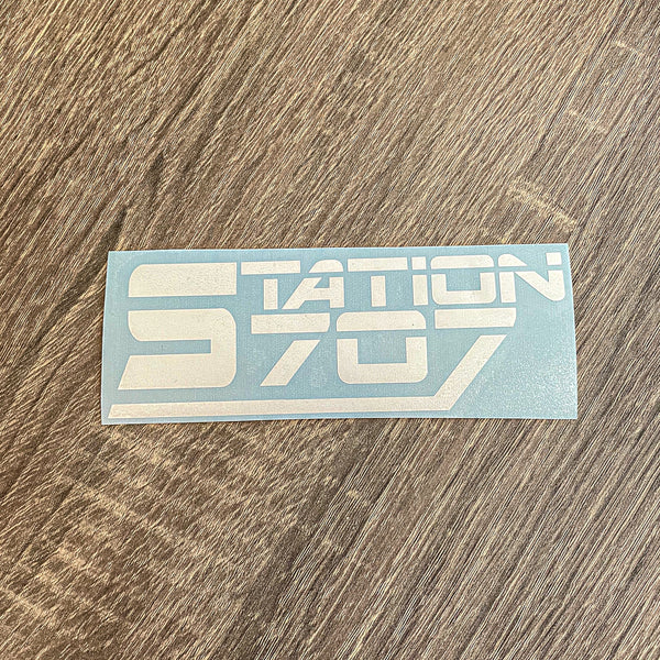 Station707 Logo Vinyl Decal